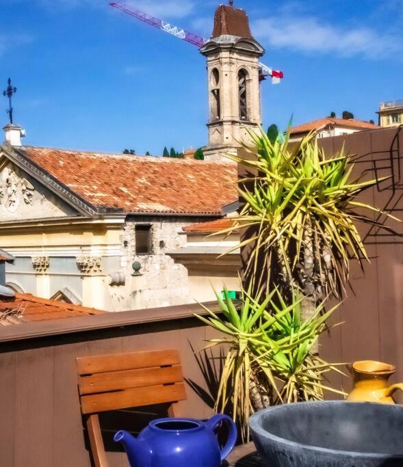 Duplex, Jacuzzi, Terrasse Sur Les Toits Lejlighed Nice Eksteriør billede